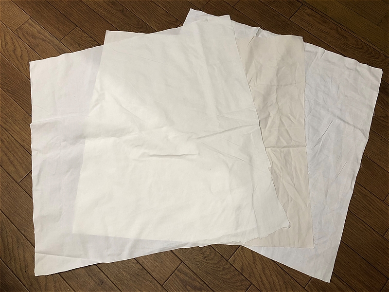 CSC20 白 リネンシーツ カット 定寸(50cm) 80kg